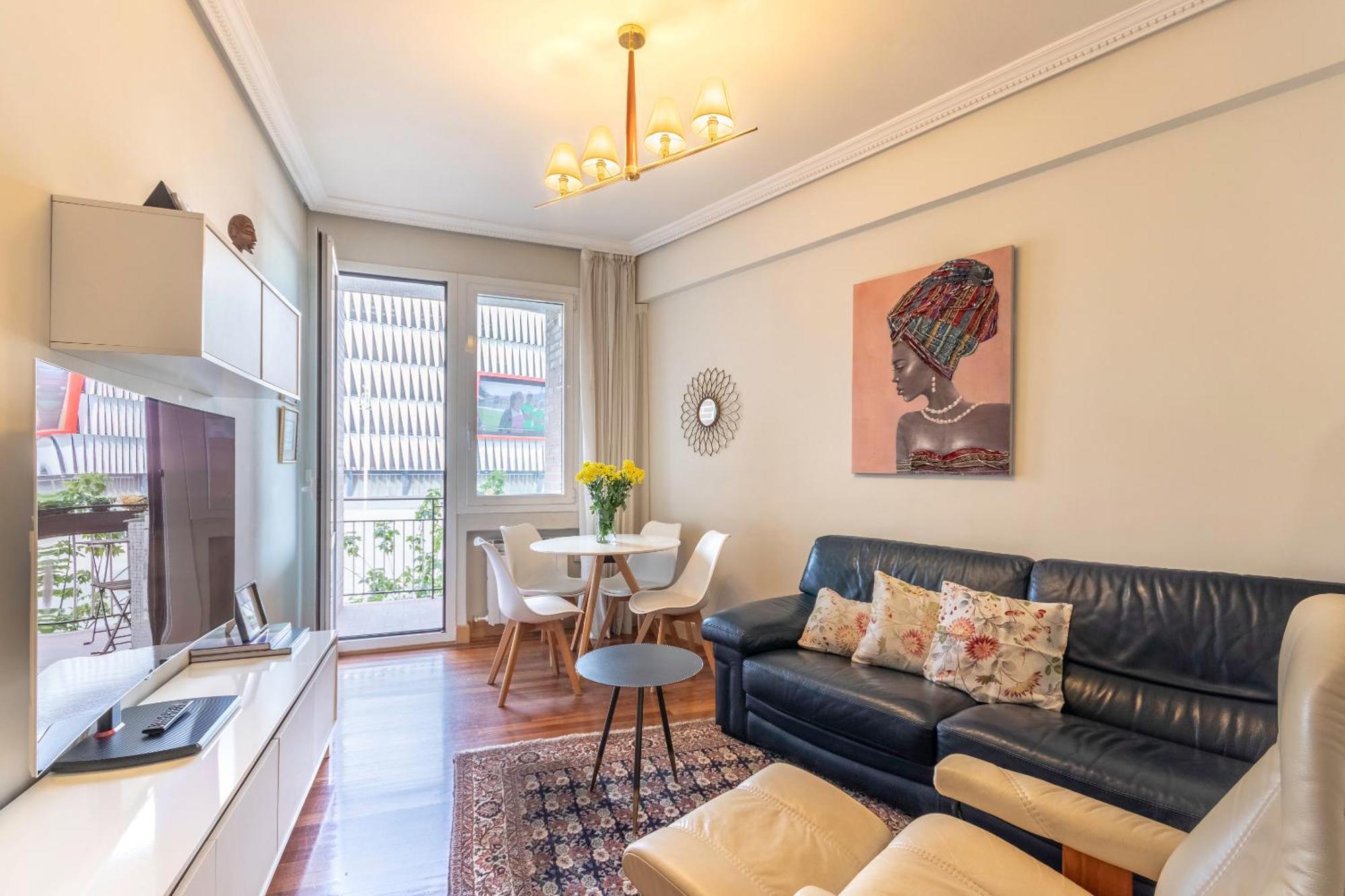 San Mames Apartment - Free Parking ビルバオ エクステリア 写真